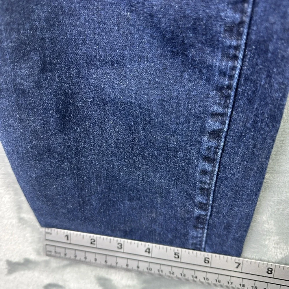 True Religion Rocco Relaxed Skinny Jeans Mens 36 Blue Distressed Stretch Denim